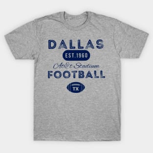 Dallas Football Vintage Style T-Shirt